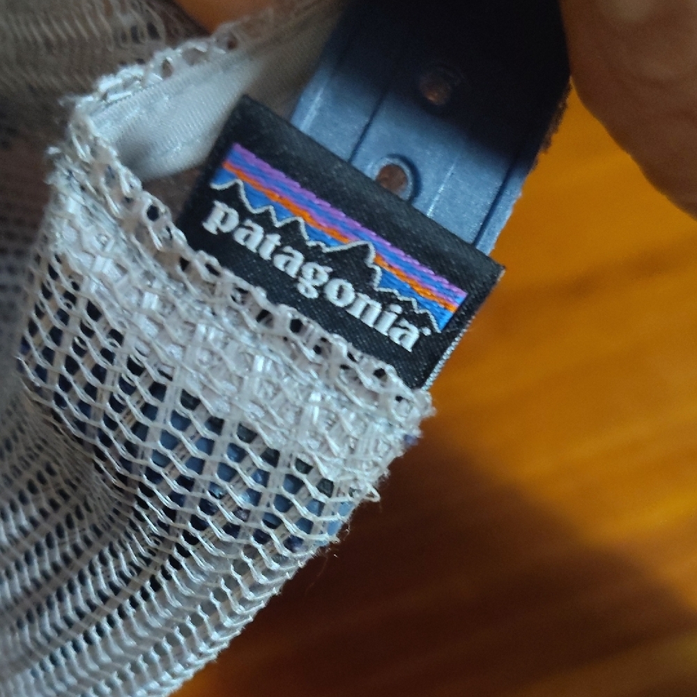 Patagonia Blue and Gray Mesh Cap - Picture 3 of 4